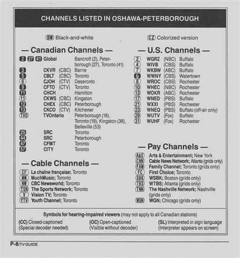 Oshawa tv listings